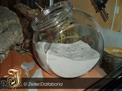 Badesand im Bonbonglas